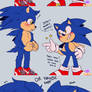 Sonic being Sonic