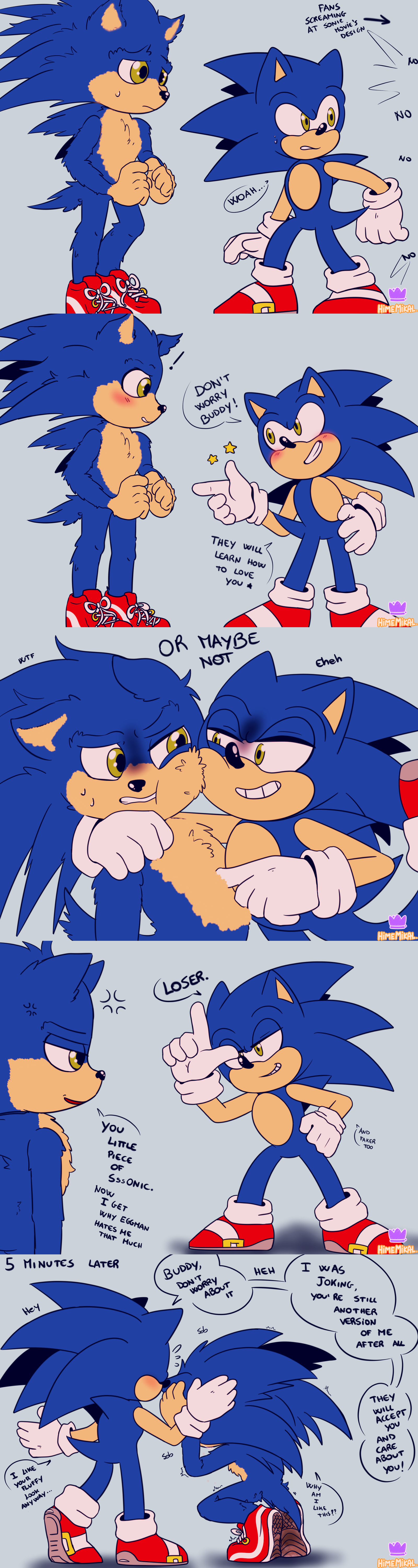 Sonamy Comic Page 1 by HimeMikal on DeviantArt