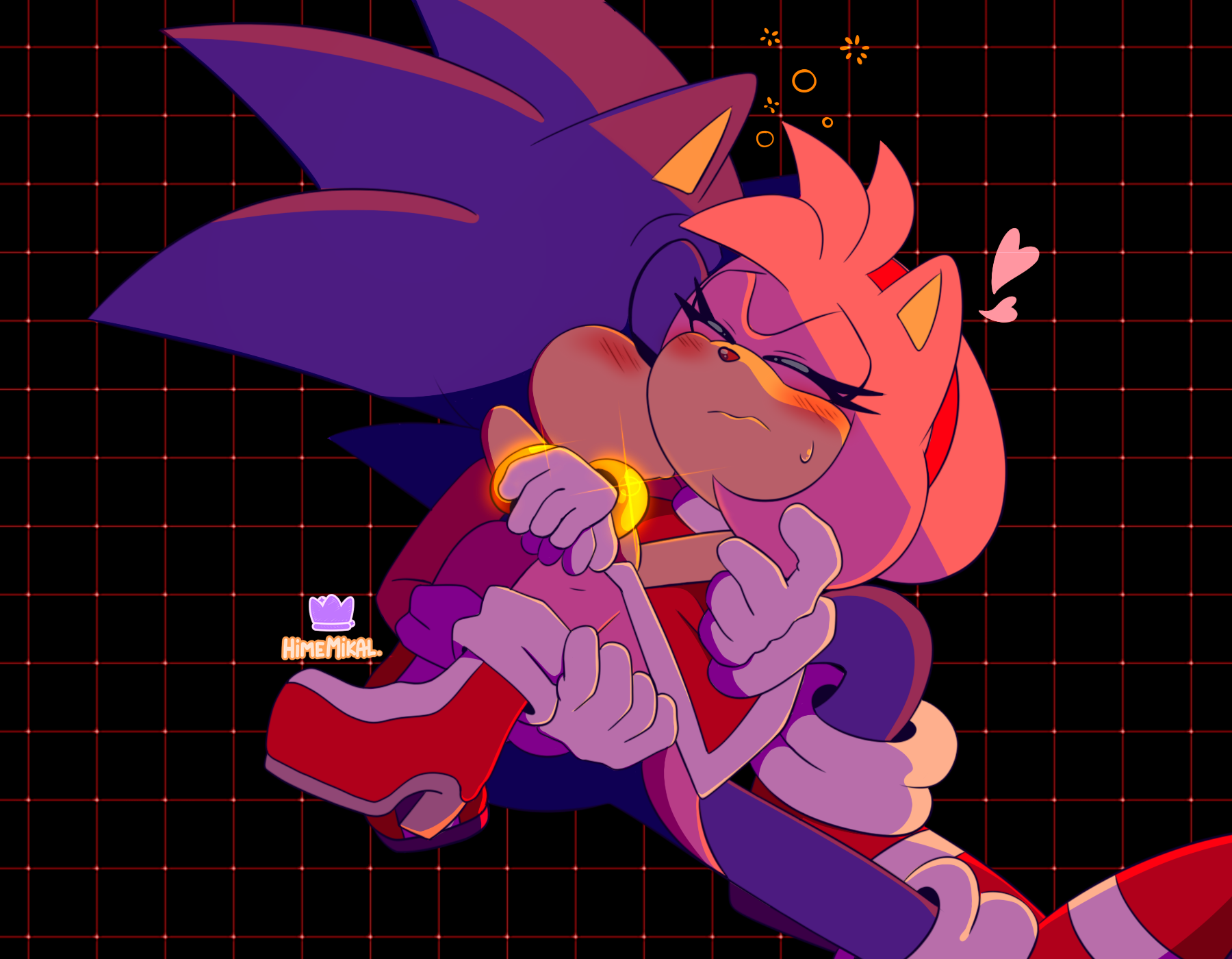 CE: SonAmy, Grawr means: I love you by HimeMikal on DeviantArt