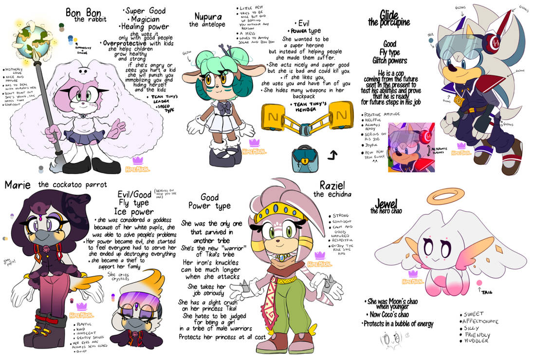 Sonic ocs 2 by HimeMikal on DeviantArt