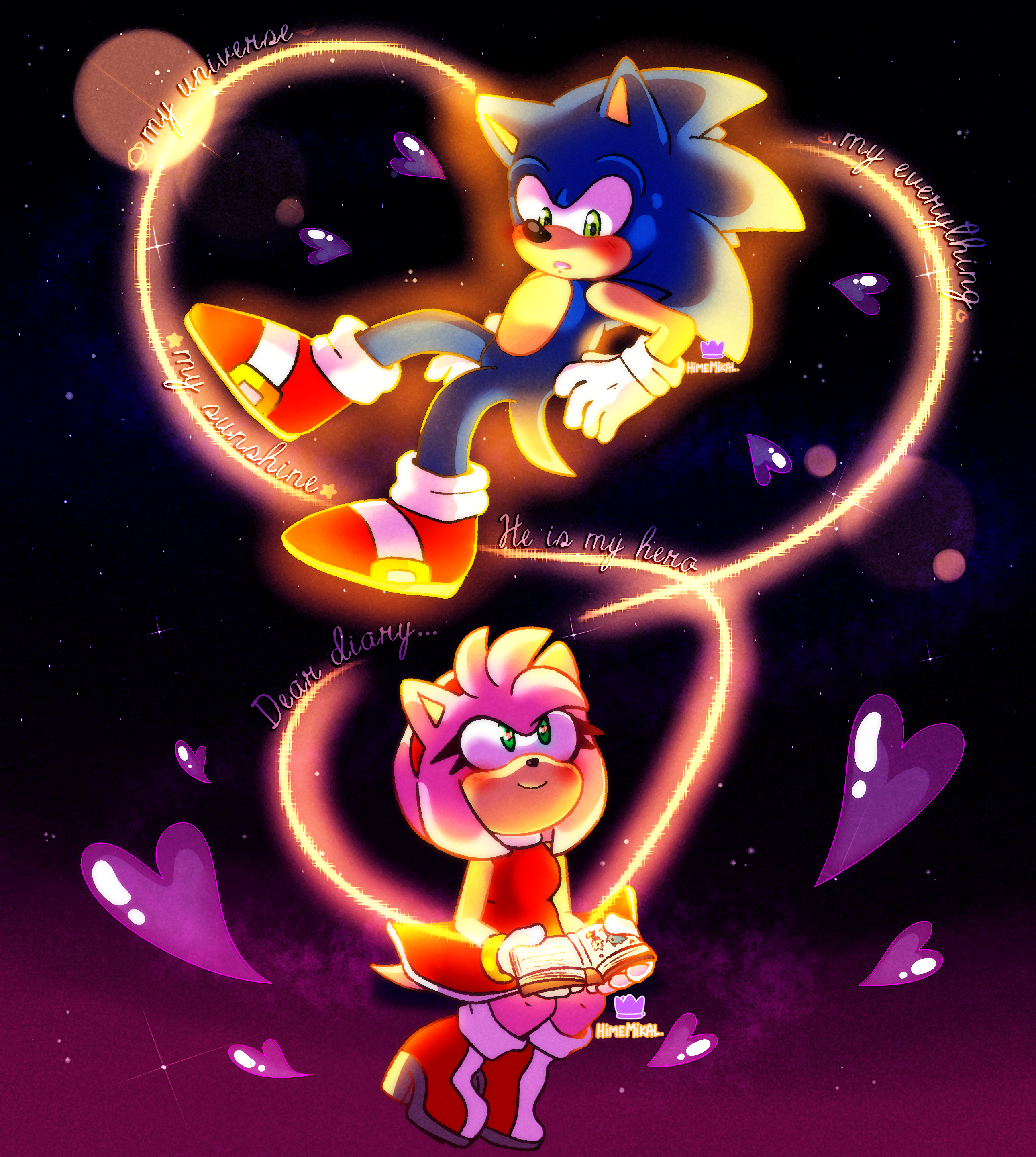 CE: SonAmy, Grawr means: I love you by HimeMikal on DeviantArt