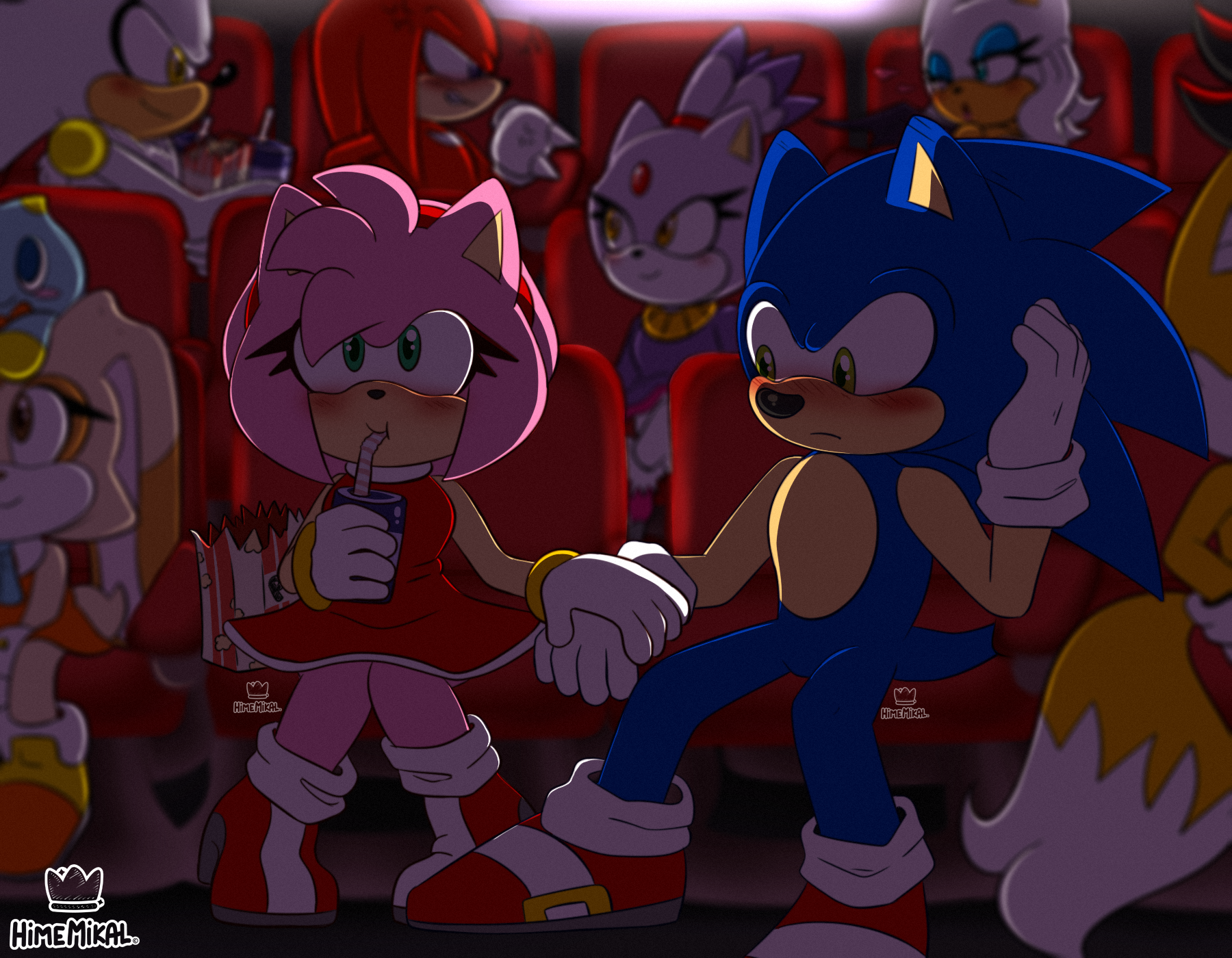 SonAmy Boom (fanart) by NikuuWe on DeviantArt