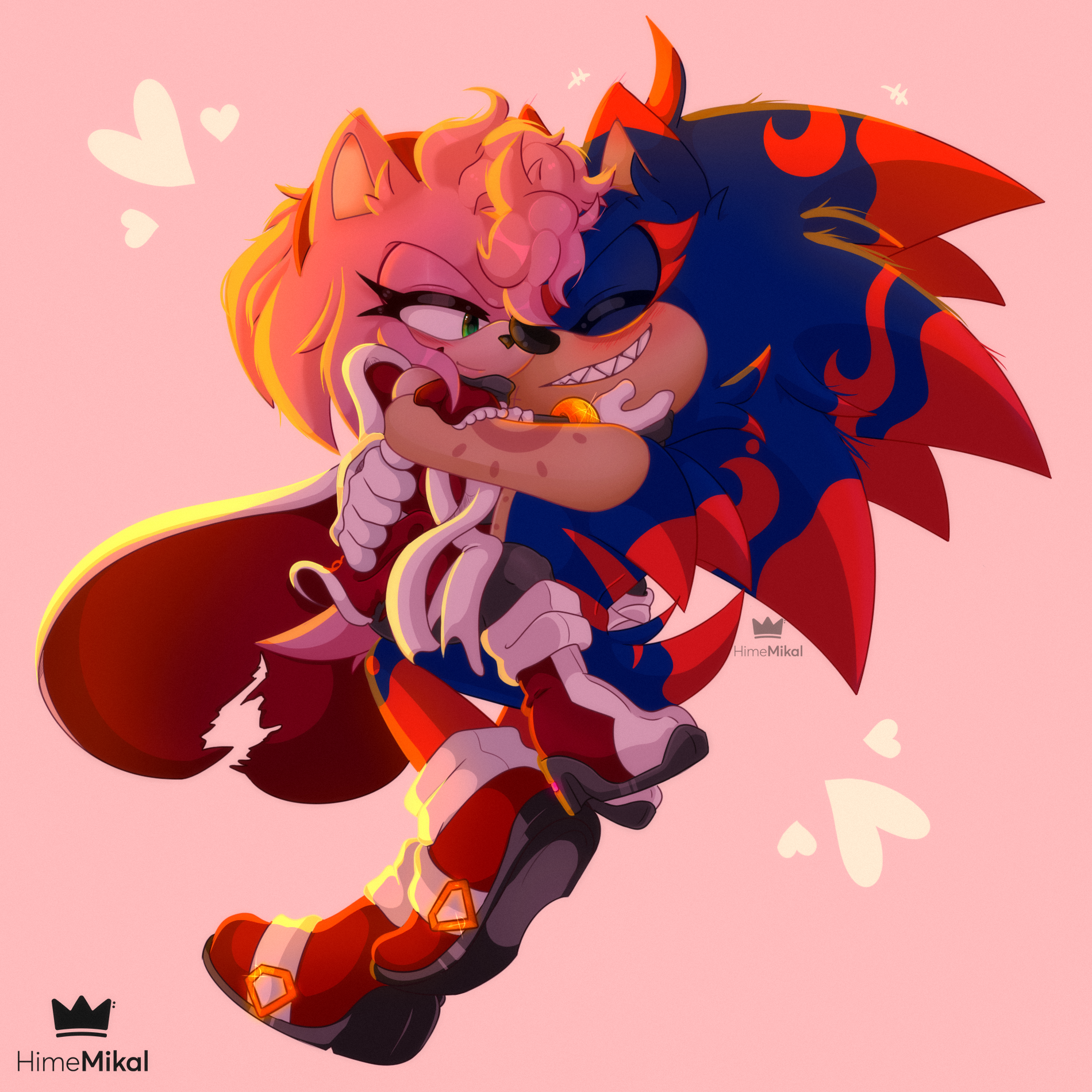 Sonic AU Switch Roles by HimeMikal on DeviantArt