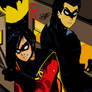 Robin and Nightwing: MS Paint