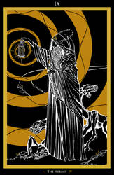 IX - The Hermit / Der Eremit Tarot