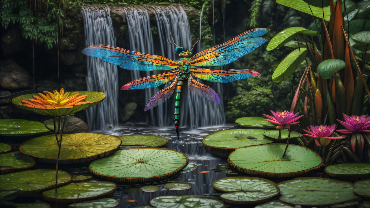 Dragonfly #003 by Fracticalizer on DeviantArt