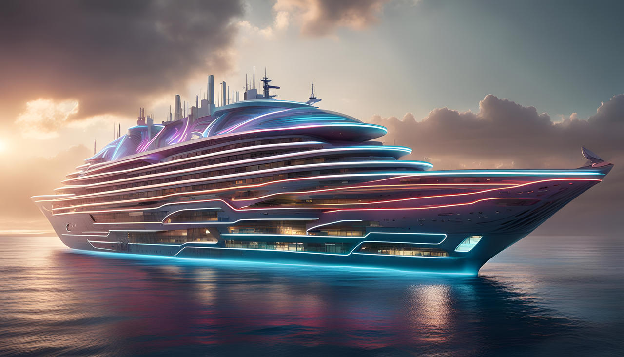 Customized Ship Design Futuristic Cruise Ship Designs #08 by Fracticalizer on DeviantArt
