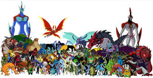 Omnitrix and Nemetrix Aliens