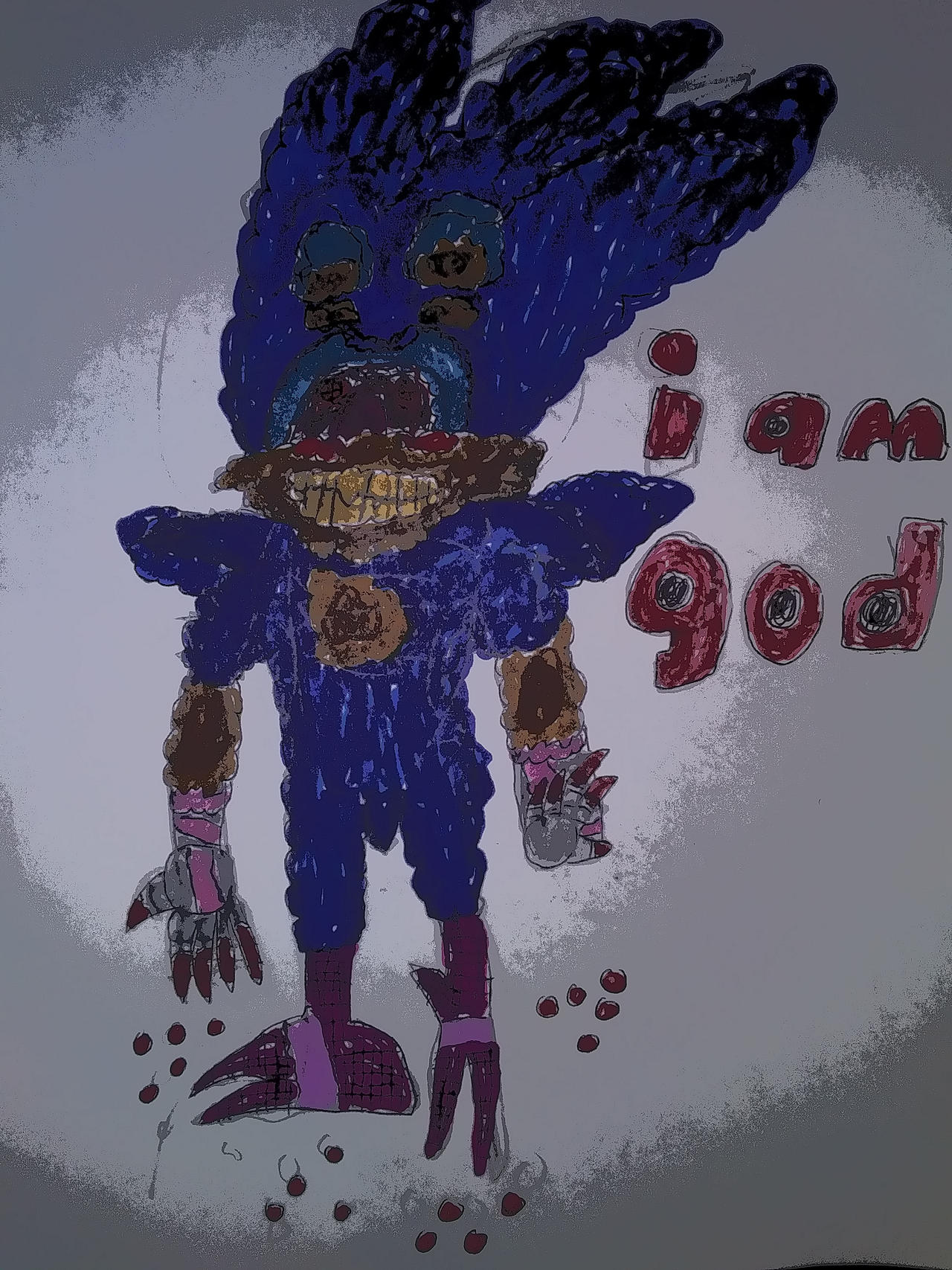 Realistic Sonic.exe by coolkidnight on DeviantArt