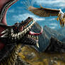 Black Dragon vs Griffons