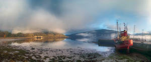 Misty Morning on Loch Shira