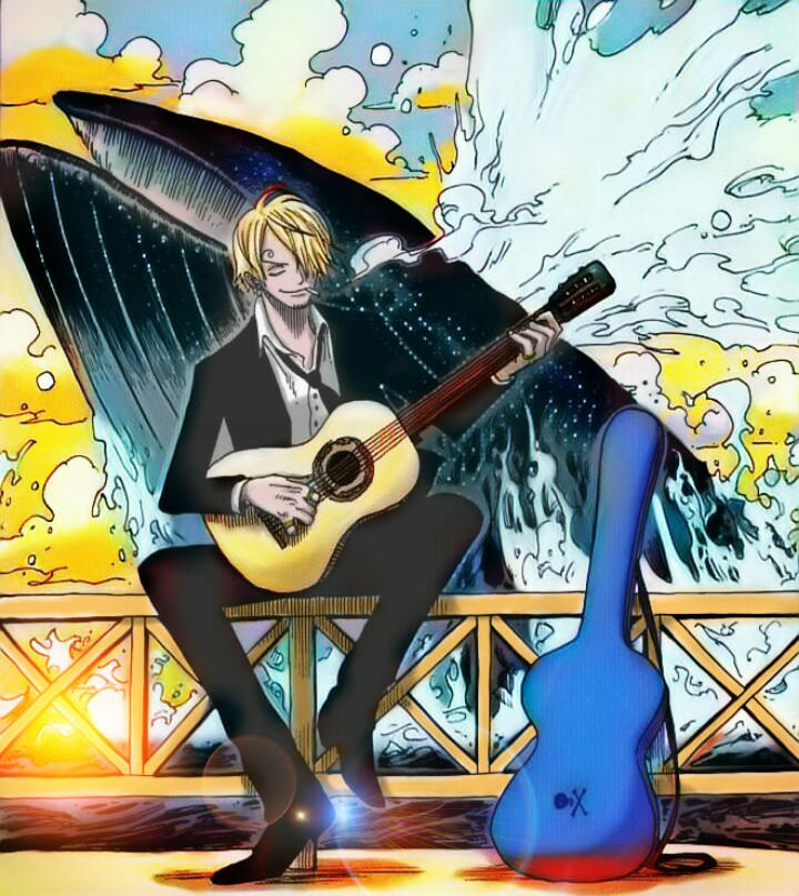 One Piece 350 Sanji Play The Guitar By Perladellanotte On Deviantart One Piece 350 Sanji Play The Guitar By Perladellanotte On Deviantart