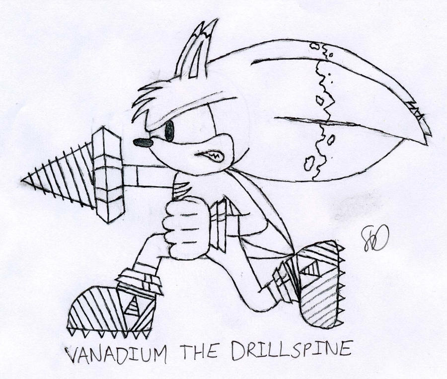 :draw: Vanadium the Drillspine