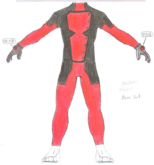 Deadpool Costume Concept 1