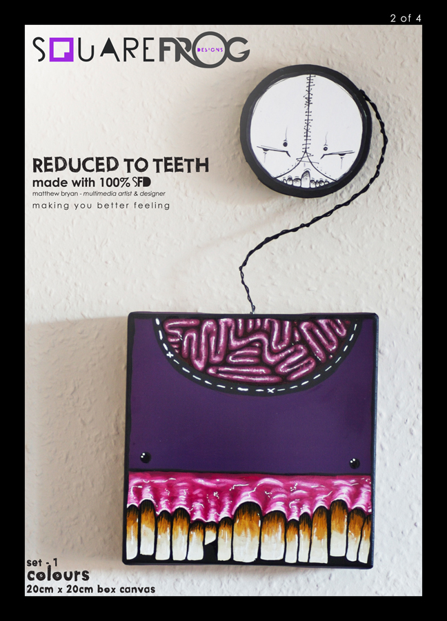 Reduced to TEETH: set1 02 purple