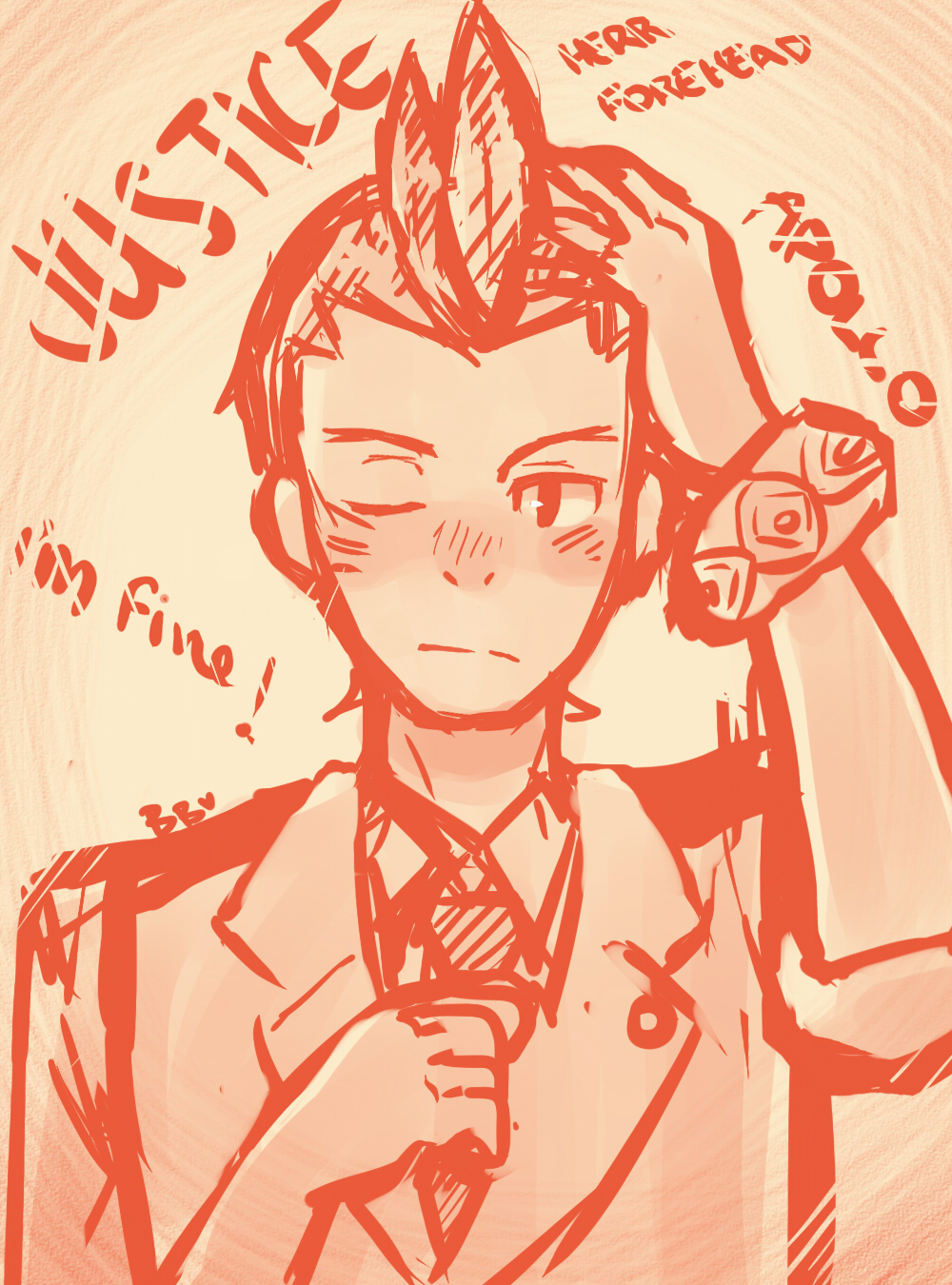 Apollo Justice by BritKatStar on DeviantArt