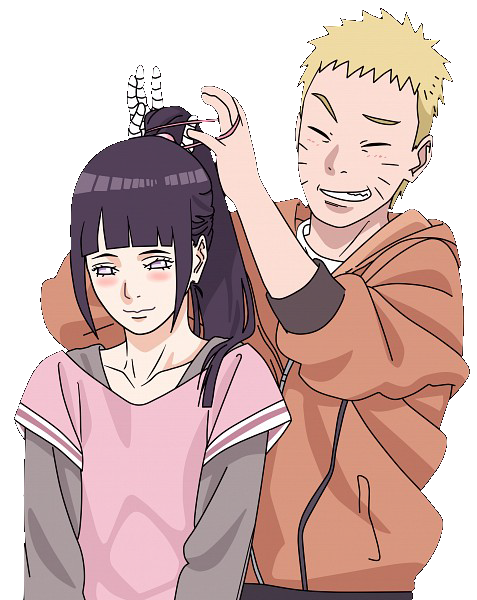 Naruto and Hinata render