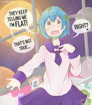 EARTH-CHAN IS NOT FLAT, right?