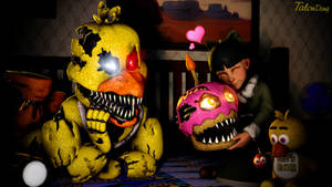 Looks like Cupcake is loved-Nightmare Chica