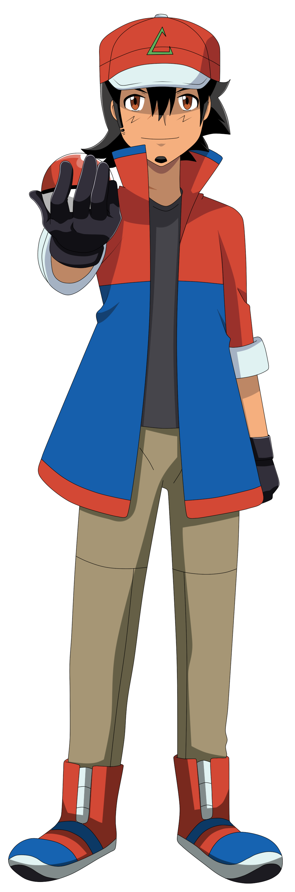 Pokemon Ash Ketchum Fan Art