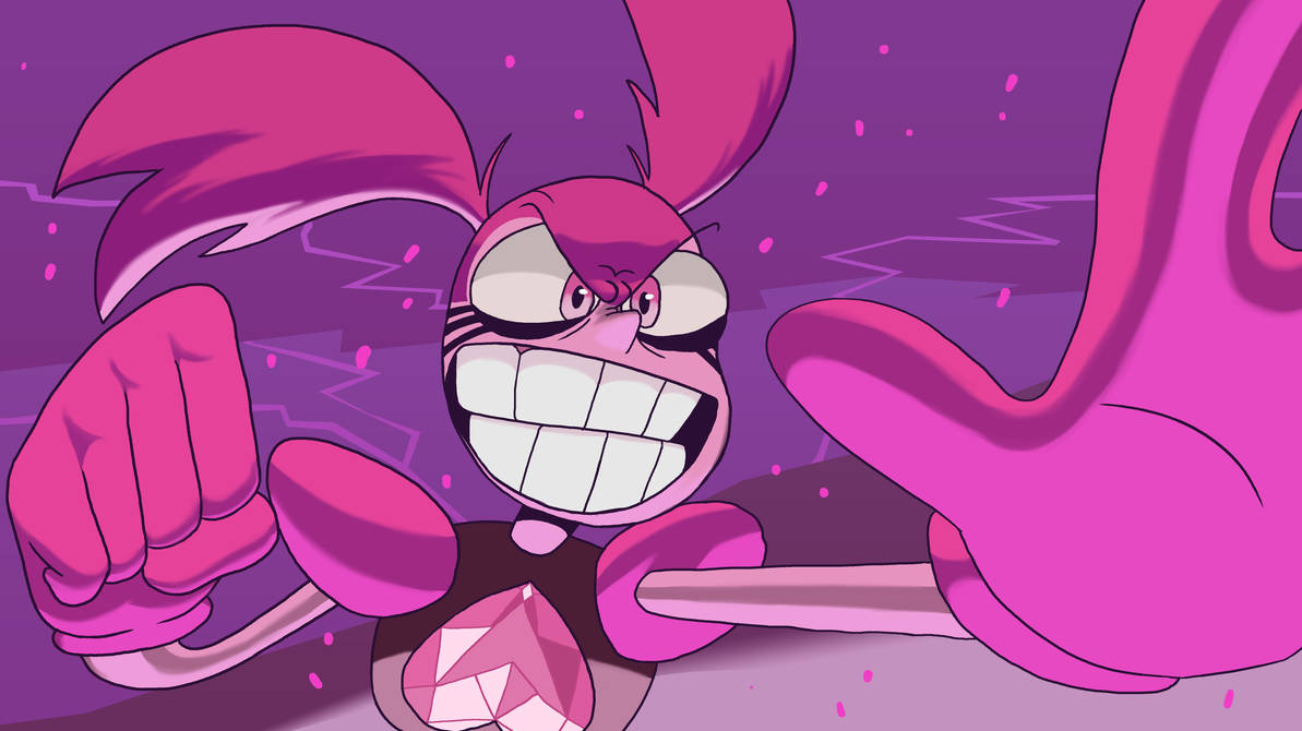 Spinel Rage Spinel reeling for a punch by Sprango on DeviantArt