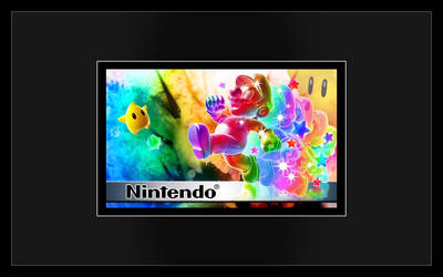 Rainbow Mario Design: Logo