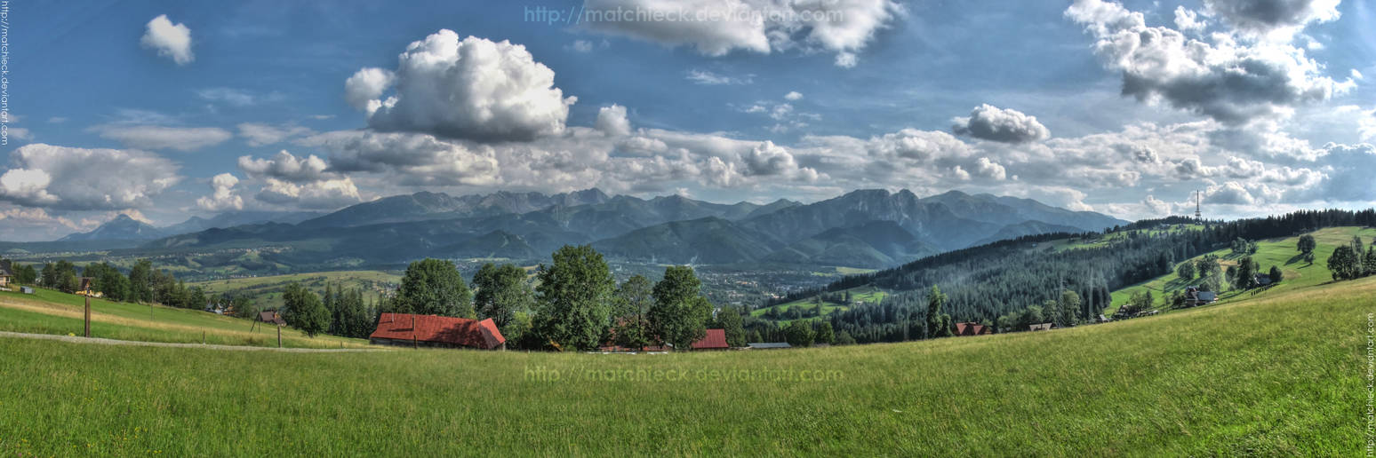 Tatra Mountains - HDR Panorama - 33 megapixels