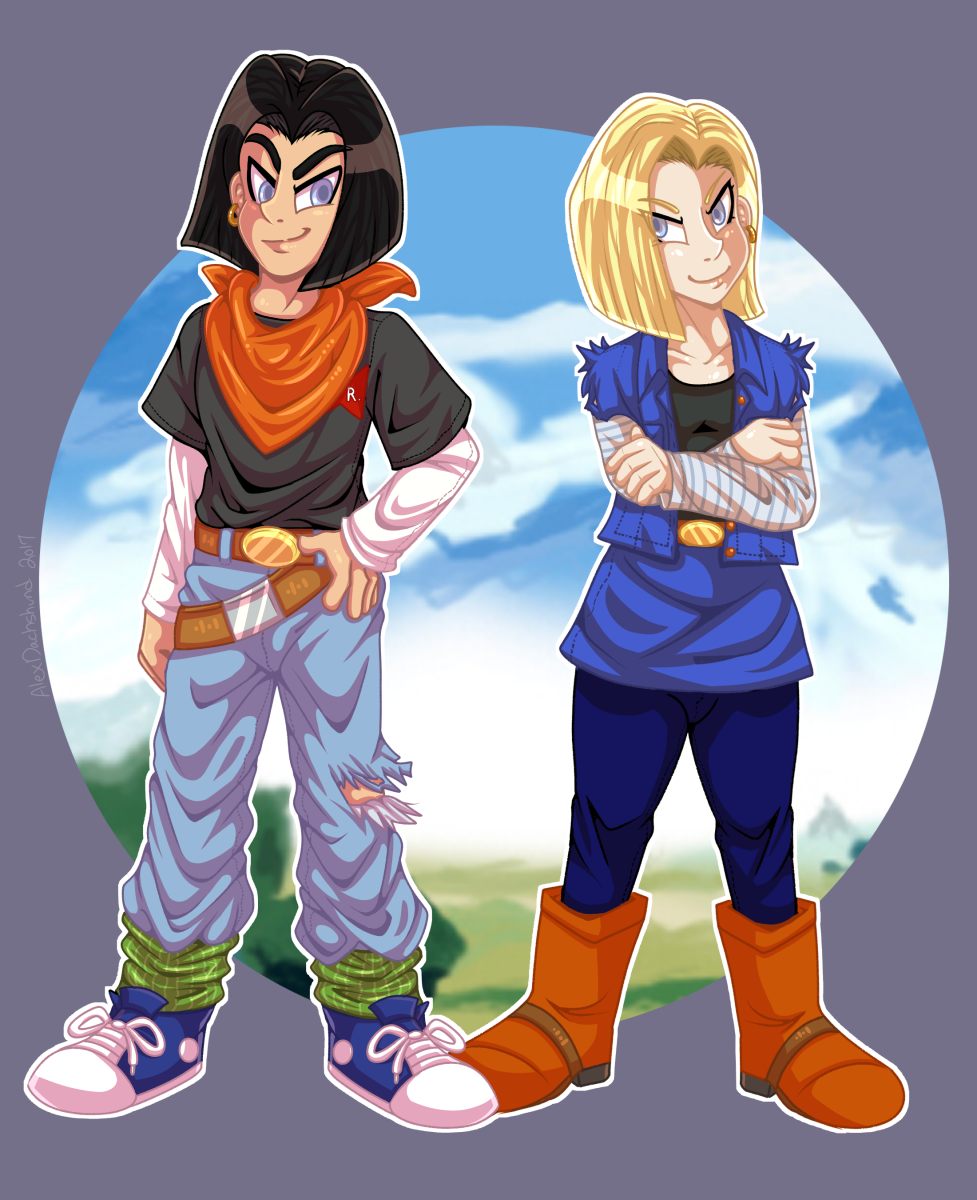 DBZ Androids by Sleepy-Chi on DeviantArt