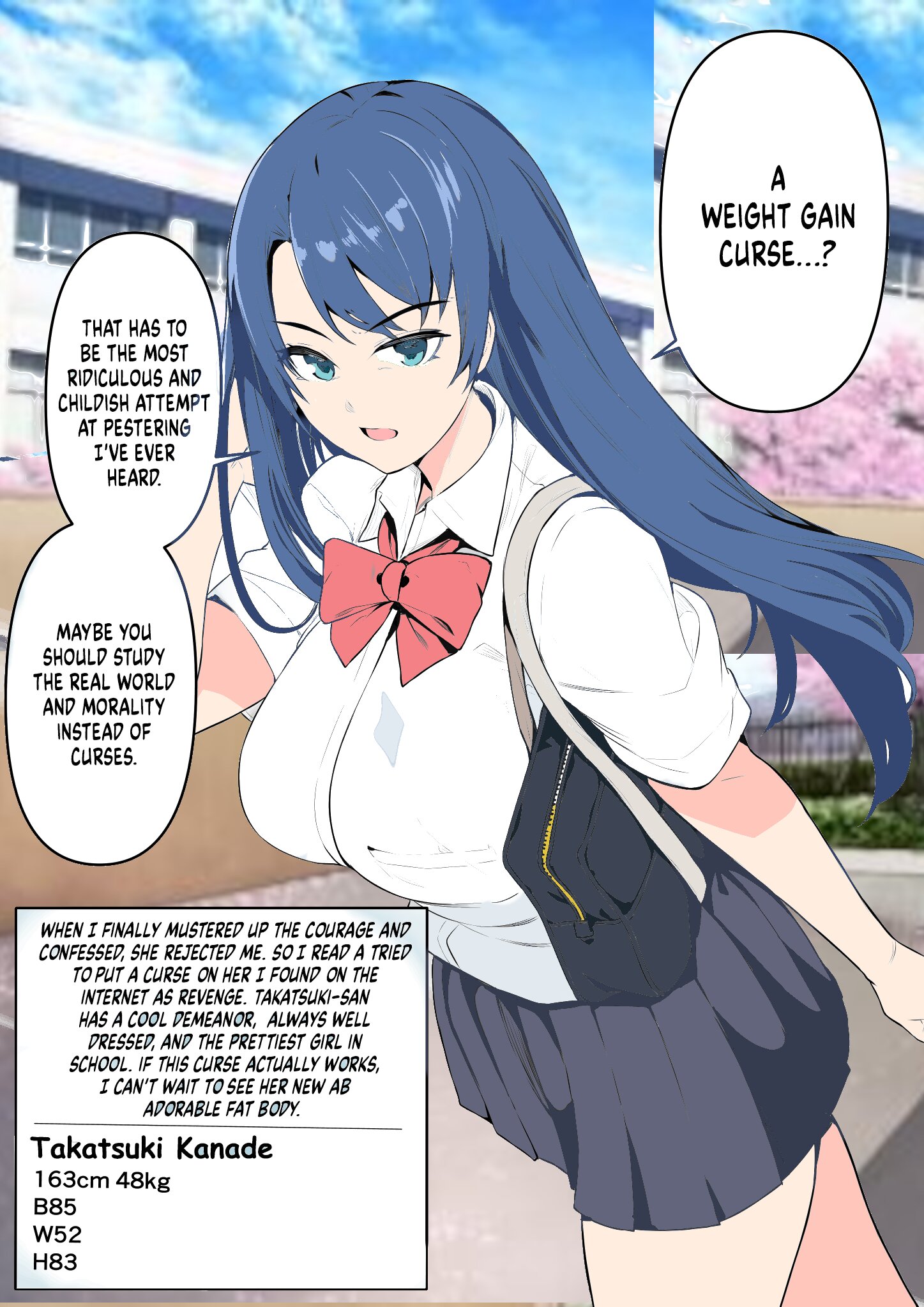 Weight gain curse (1/4) (colored) (cupchan) by astolfo0chan on DeviantArt