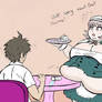 chiaki Nanami fat maid