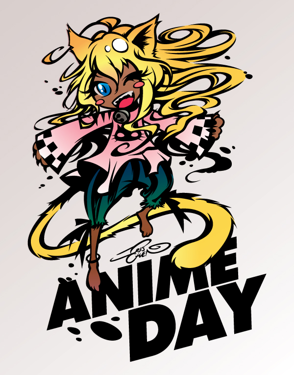 Anime Day Atlanta Final Tshirt Design