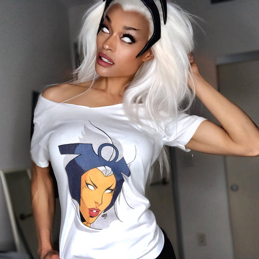 Storm Cos Casual Storm Cosplay - X-Men by AliciaMarieBODY on DeviantArt