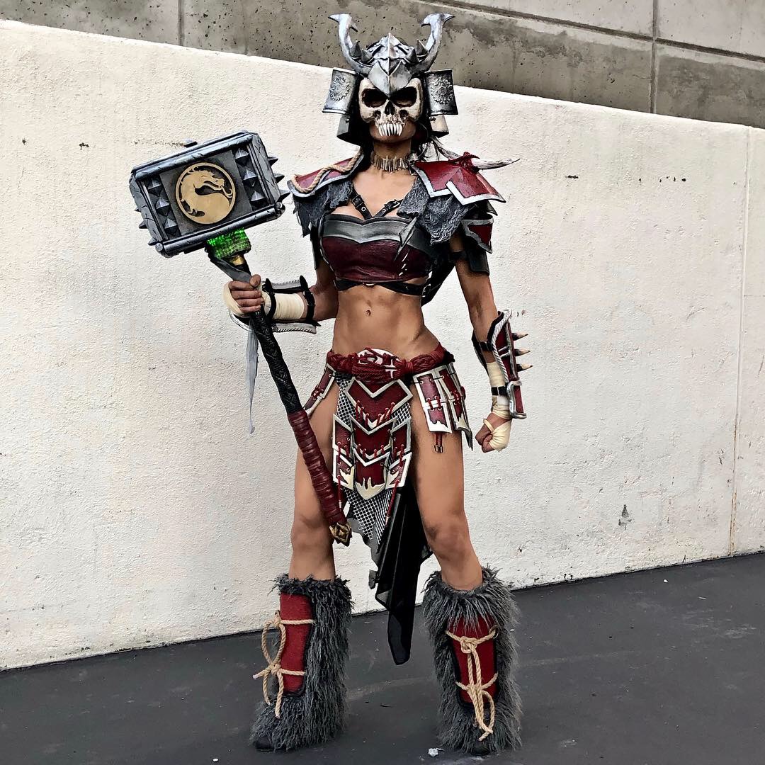 Shao Kahn Cosplay. Face Swap. Insert Your Face ID:1046064