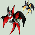 Fakemon PYROSETTIA by psychonyxdorotheos on DeviantArt