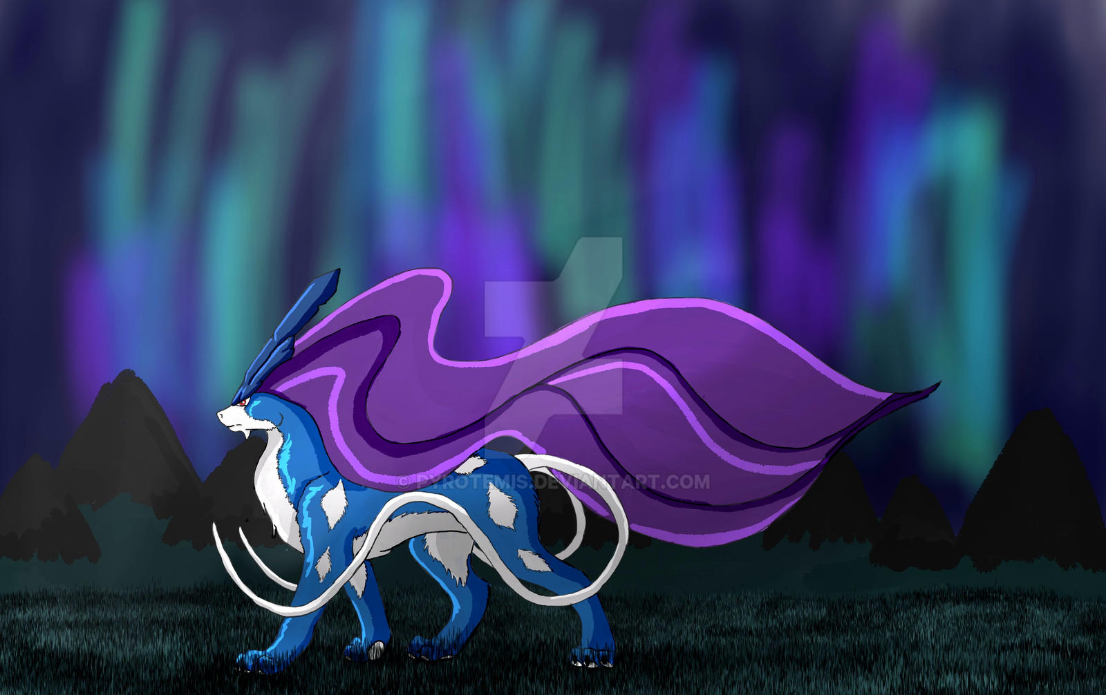 Suicune by Pyrotemis on DeviantArt