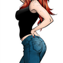 Mary Jane Watson - shaded version