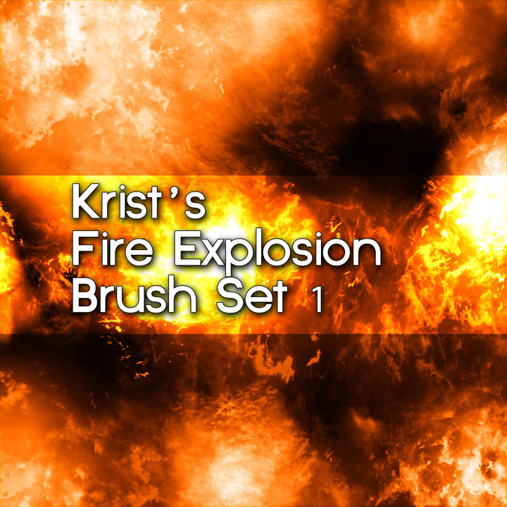 Krist's Explosion Brush Set 1 by Crestfalleen on DeviantArt