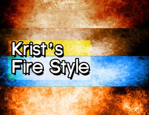 Krist's Fire Style Photoshop Layer Style