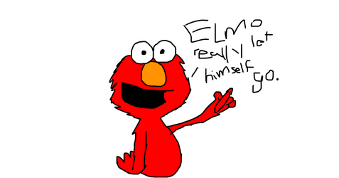 Elmo doodle