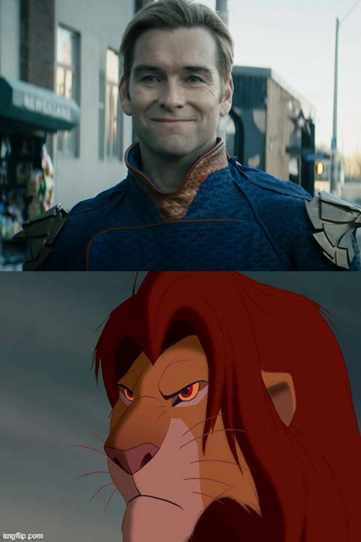 Hates Home Deviantart Simba Hates Homelander by CastilloDaveArt on DeviantArt