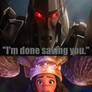 Megatron Is Done Saving Moana