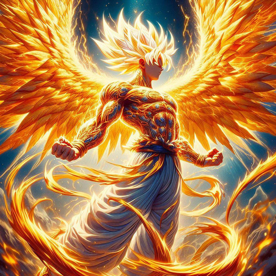 1 Sayan Super Sayan Phoenix by Samuelepasquale on DeviantArt