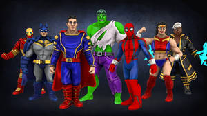 Marvel and DC Together Again