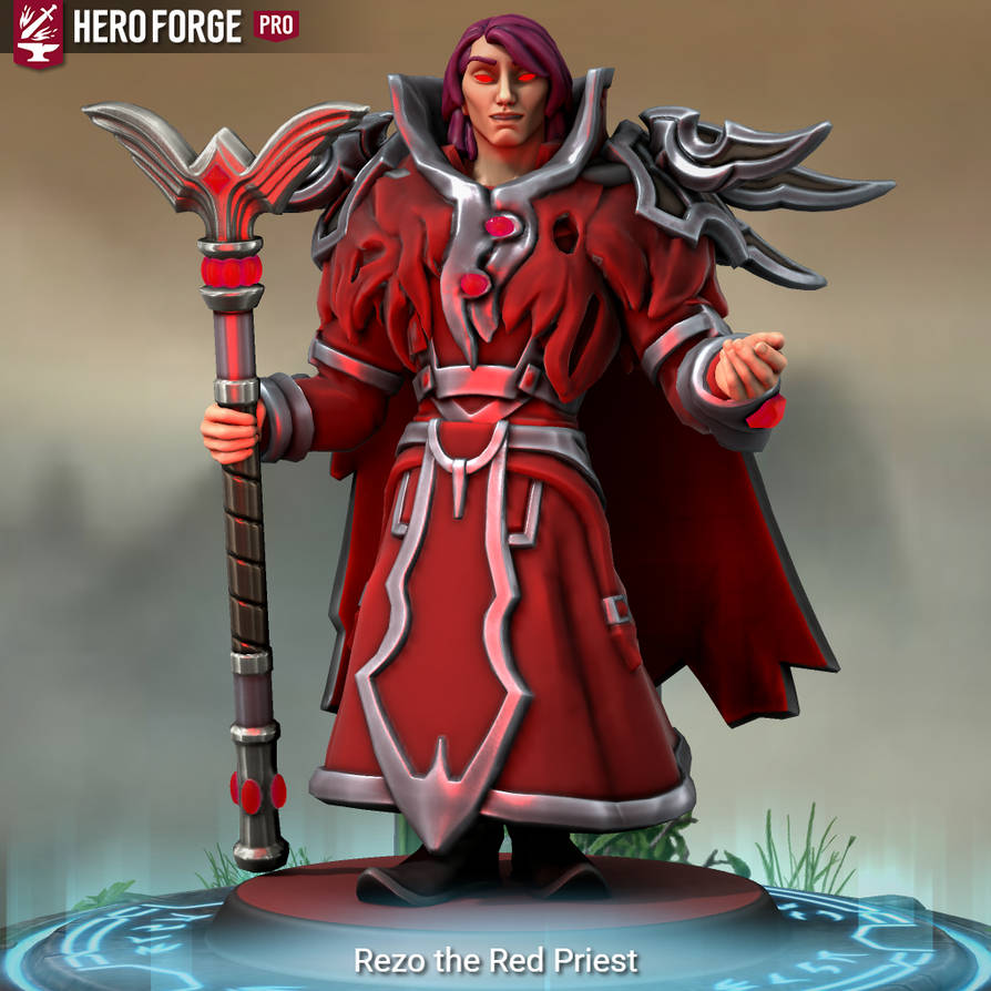 Rezo the Red Priest by altraferne on DeviantArt