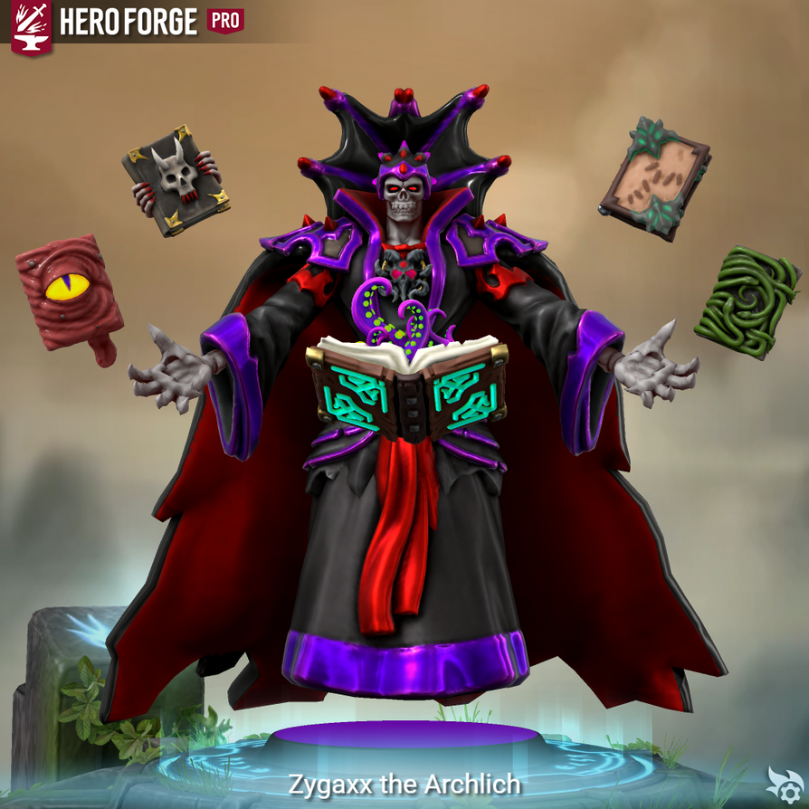 Zygaxx the Archlich by altraferne on DeviantArt