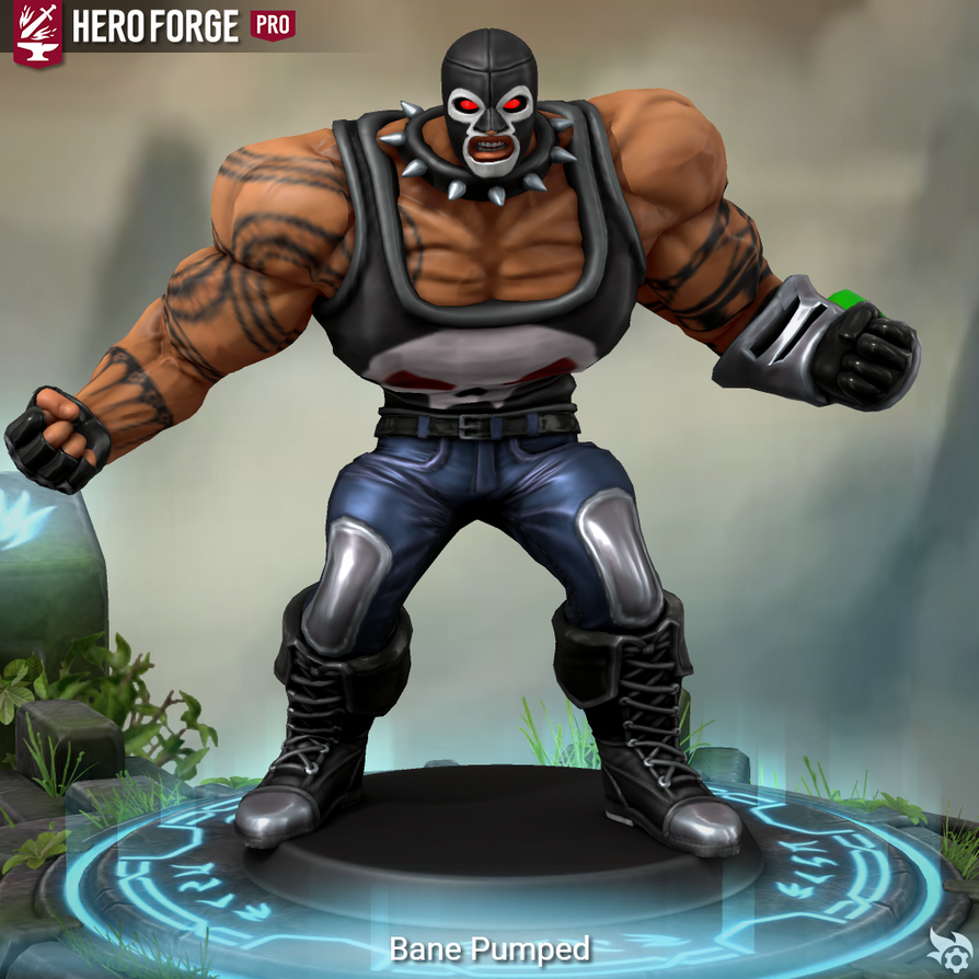 Bane Pumped *Improved* by altraferne on DeviantArt