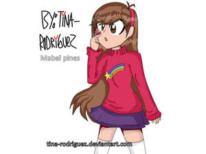 Mabel pines Anime