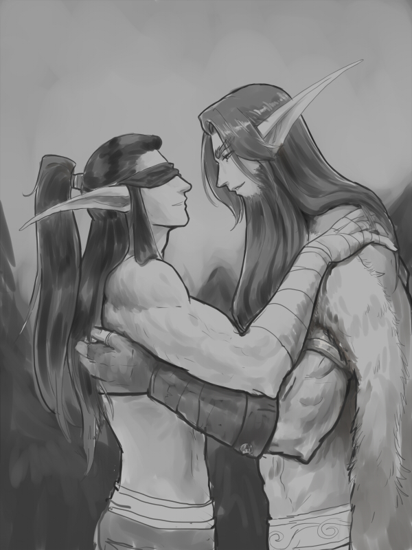 Illidan and Malfurion