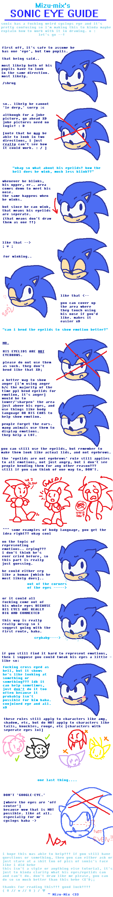 sonic eye guide