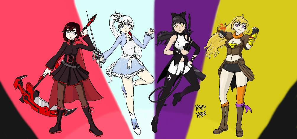 Team RWBY by KaijuKage98 on DeviantArt